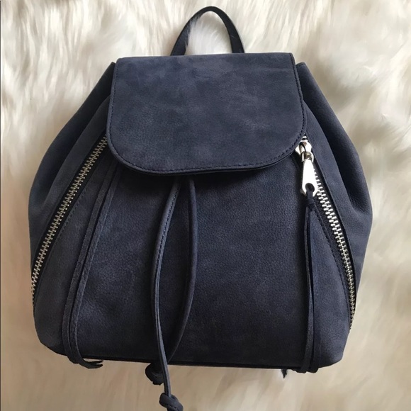 Rebecca Minkoff Handbags - Rebecca Minkoff Bryn Backpack Moon Leather